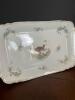 Porcelain Serving Trays and Plates, Floral and Game Motifs - 8