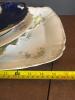 Porcelain Serving Trays and Plates, Floral and Game Motifs - 12