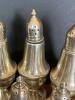 Sterling Weighted Salt and Pepper Shakers, Duchin Creation - 5