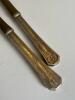 Sterling Handled Wooden Serving Utensils - 2