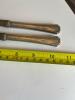 Sterling Handled Wooden Serving Utensils - 4
