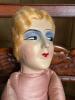 Art Deco-Style Boudoir Doll With Painted Face - 2
