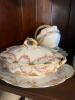 Porcelain Serving Pieces and Plates Victorian-Style Floral Gilt - 2