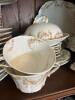Porcelain Serving Pieces and Plates Victorian-Style Floral Gilt - 3
