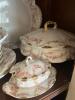 Porcelain Serving Pieces and Plates Victorian-Style Floral Gilt - 4