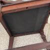 Victorian-Style Needlepoint Side Chair With Carved Details - 7