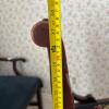 Victorian-Style Needlepoint Side Chair With Carved Details - 8