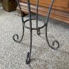Nautical-Style Metal and Tile Top Accent Table - 5