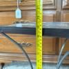 Nautical-Style Metal and Tile Top Accent Table - 6