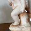 Two Sets of Lamps with Floral & Cherub Motifs - 9