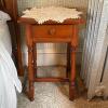 Wooden Side Table with Drawer