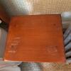 Wooden Side Table with Drawer - 3