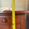 Wooden Side Table with Drawer - 7