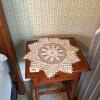 Wooden Side Table with Drawer - 10
