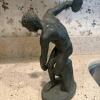 Bronze Western Rider-Style Sculpture, Discus Thrower Classical Statue - 4