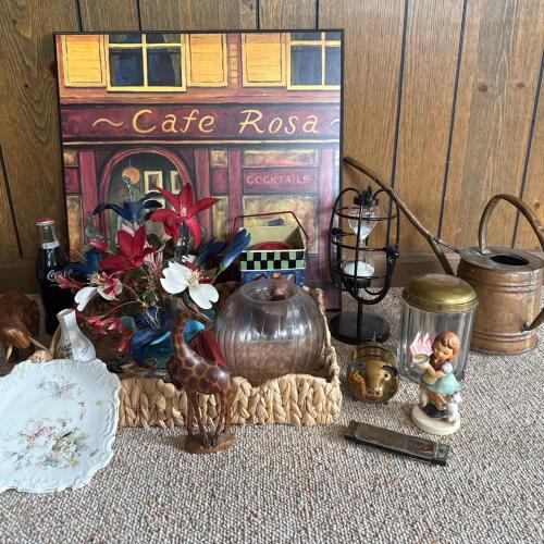Assorted Decorative and Collectible Home Decor Items