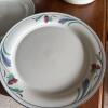Lenox Chinastone Poppies on Blue Dinnerware Pieces - 2