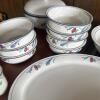 Lenox Chinastone Poppies on Blue Dinnerware Pieces - 3