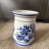 Blue Decorated German Apothecary Jars - 5