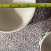 Nimy Belgium Hand-Painted Ceramic Bowls, Floral Motif - 4