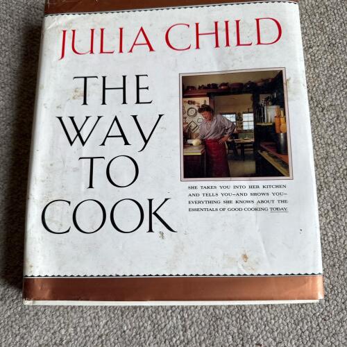 Julia Child The Way to Cook Hardcover Book