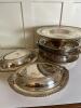 Assorted Silverplated Serving Dishes and Bowls