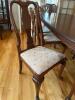 Dining Table and 8 Chairs in the Queen Anne Style - 4