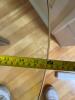 Glass Top Coffee Table With Gold Metal Base, Mid-Century Style - 3