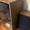 Sony Stereo System with Turntable, Speakers, Cabinet, CDs and Records - 4