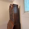 Secretary Desk with Glass-Front Bookcase - 7