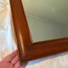 Rectangular Wood-Framed Mirror - 4