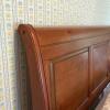 Wood Sleigh Queen Headboard in Traditional Style - 2