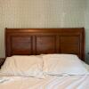 Wood Sleigh Queen Headboard in Traditional Style - 3
