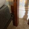 Wood Sleigh Queen Headboard in Traditional Style - 4