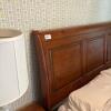 Wood Sleigh Queen Headboard in Traditional Style - 8