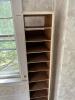 Rustic Tall Wooden Cubby Organizer Shelf Unit - 2