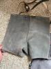 Two Pairs of Child-Size Suede Lederhosen Shorts With Suspenders - 8