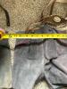 Two Pairs of Child-Size Suede Lederhosen Shorts With Suspenders - 11