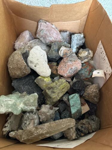 Assorted Mineral and Rock Specimens Collection