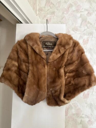 Vintage Mink Fur Cape, Kakas Boston