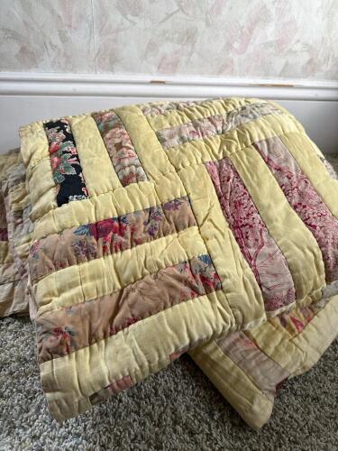Handmade Reversible Patchwork Quilt