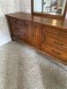 Wooden Dresser With Mirror in Mid-Century Style - 3