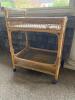 Wicker Push Cart
