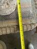 Wicker Side Table and Pair of Wicker Nesting Side Tables - 11