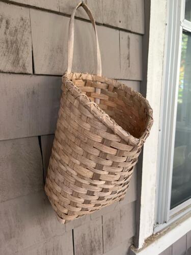 Woven Basket with Handle