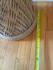 Wicker Table Lamp With Tapered Shade - 5