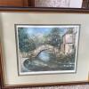 Pair of Framed River Landscape Prints With Mattes - 2