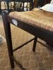 Wooden Rush Seat Stool in Traditional Style - 3