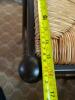Wooden Rush Seat Stool in Traditional Style - 5