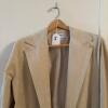 Ultrasuede Belted Trench Coat in Beige - 9